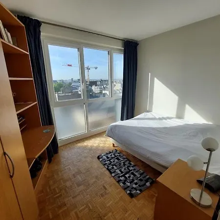 Flat With Tour Eiffel View And Montmartre דירה פריז