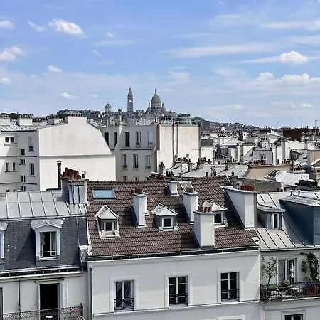 Flat With Tour Eiffel View And Montmartre דירה פריז