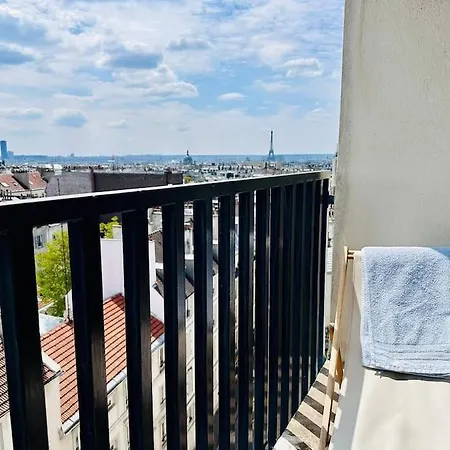 Flat With Tour Eiffel View And Montmartre Apartment *